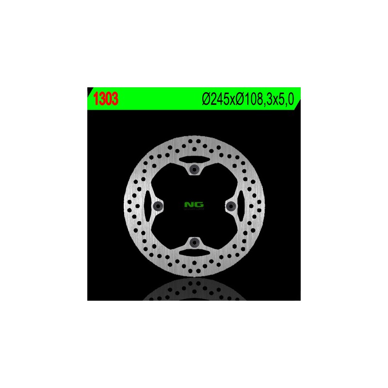 Tarcza hamulcowa tył Ducati 796/800/821/848/996/1000/1100 (245X108,5X5) (4X8,5MM)