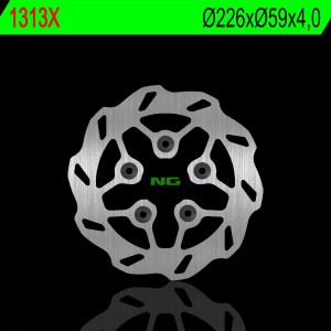 Tarcza hamulcowa Peugeot Tweet 50/125/150 10-18 (226x59x4,0mm) - Wave