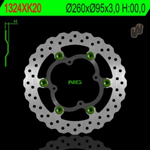 Tarcza hamulcowa przód z adapterem oversize KTM SX 85 '11-'13 (pływająca)