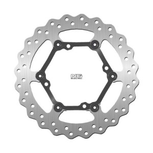 Tarcza hamulcowa przód Sherco Rally/SCF/SE 125/250/300/450 '12-19 (270x120x3mm) (4x10,5mm) Wave pływająca