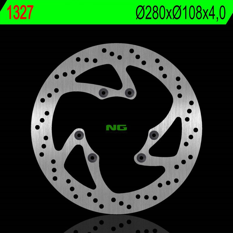 NG TARCZA HAMULCOWA PRZÓD DERBI 125 06-13, BIEJU 50RS 12-17, RS 125 14-18 - Sklep Moto