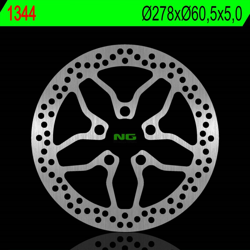 Tarcza hamulcowa przód Piaggio X10 125/350/500 12-17 (278x60,5x5,0mm)