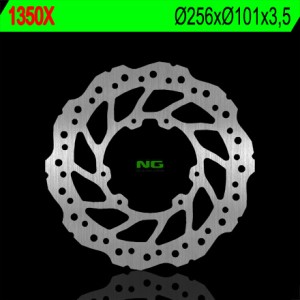 Tarcza hamulcowa przód Honda CRF 250L '12-'22 - Wave 256x101x3,5 mm