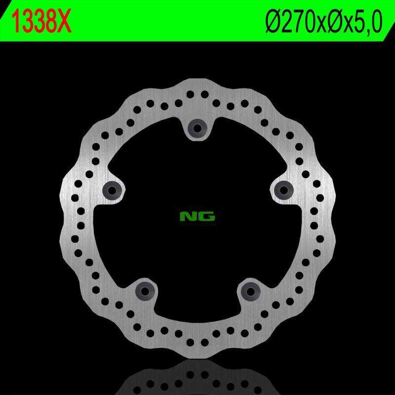 Tarcza hamulcowa przód Honda NC 700/750 S/X/DCT/ABS '12-'24, Integra 700/750 S/DCT/ABS '12-'24 (320x5) (5x10mm) Wave