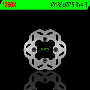 Tarcza hamulcowa przód Honda TRX 420 '07-'11 (185x75,3x4,3) WAVE