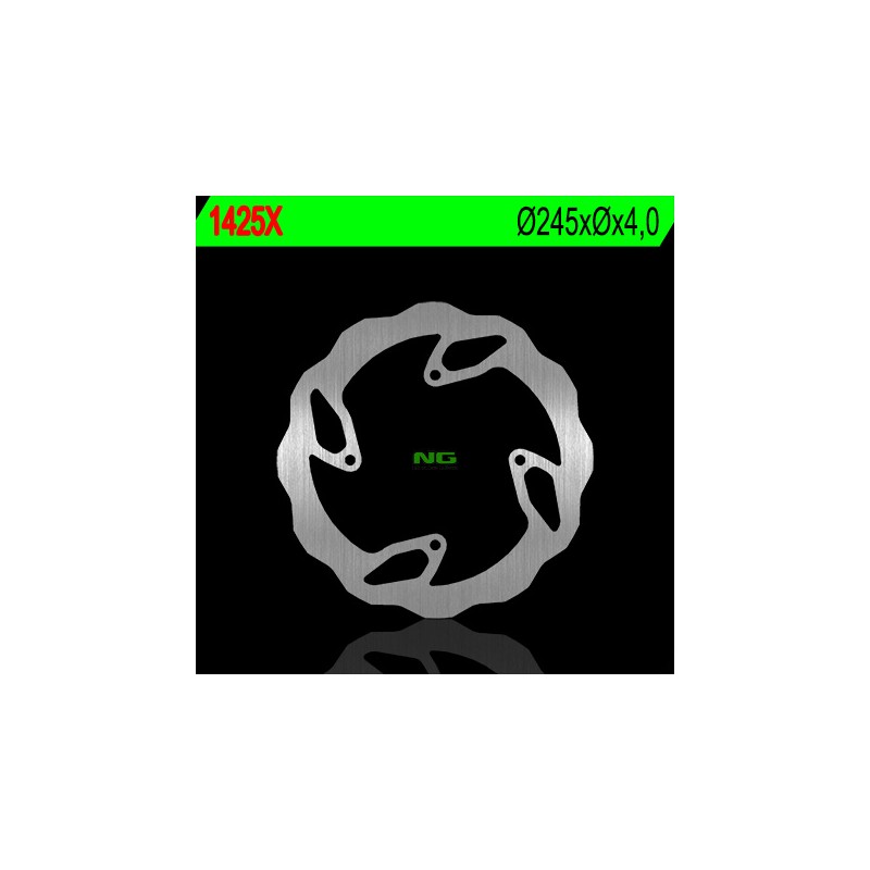 Tarcza hamulcowa tył TM 125/250/300/450/530 '10-'15 (245x4) (4x6,5mm) Wave