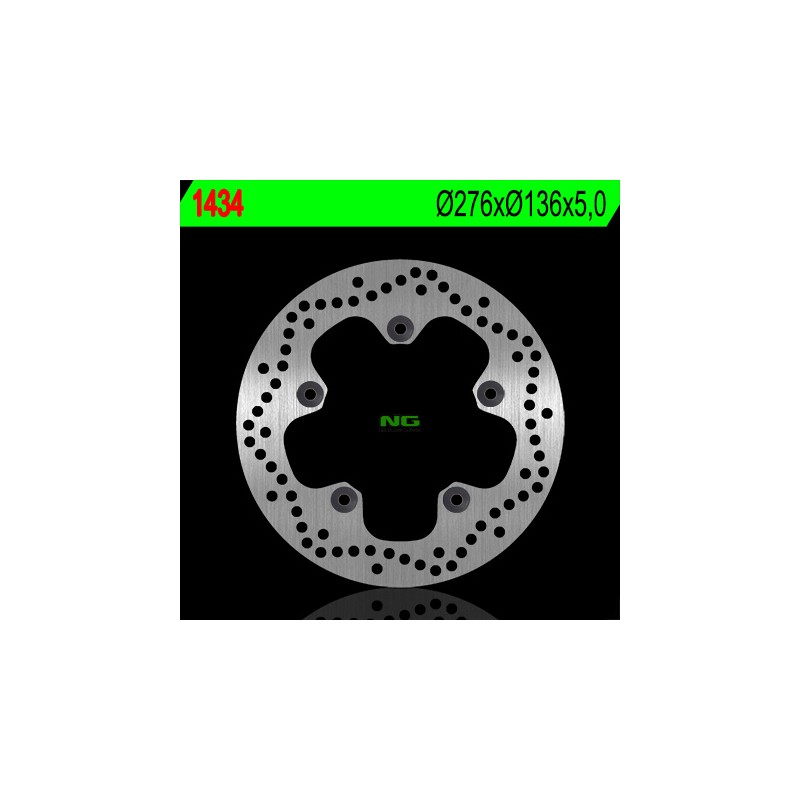 Tarcza hamulcowa tył BMW R1200 GS, R 1200RT, R 1200RS, R1250GS - 276x136x5 (5x10,5)