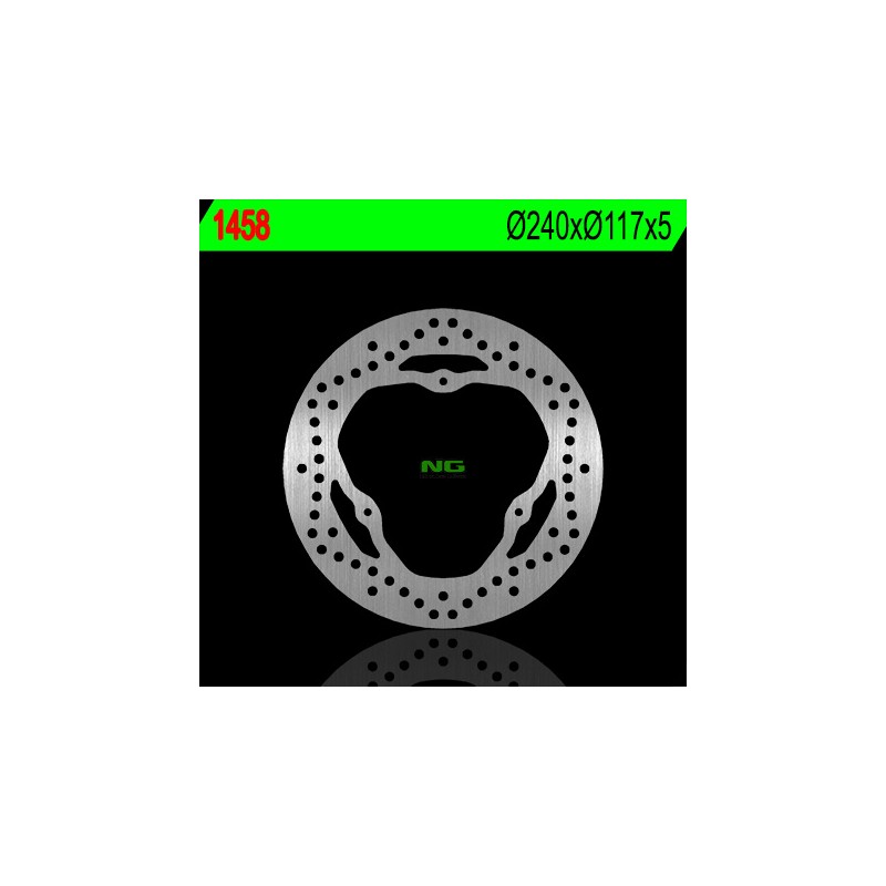 Tarcza hamulcowa tył Yamaha X-Max 125/250 R/ABS '11-'17 (240x117x5) (3x8,5mm)