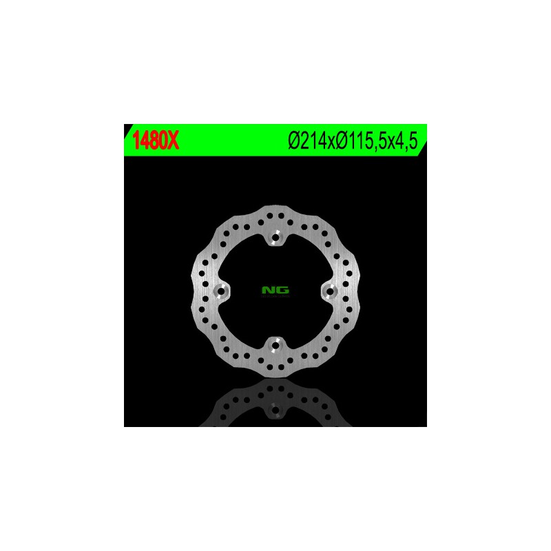 Tarcza hamulcowa do Can-Am 500/650/800/1000 Renegate/Outlander (214x115,5x4,5) (4x8,5mm) Wave