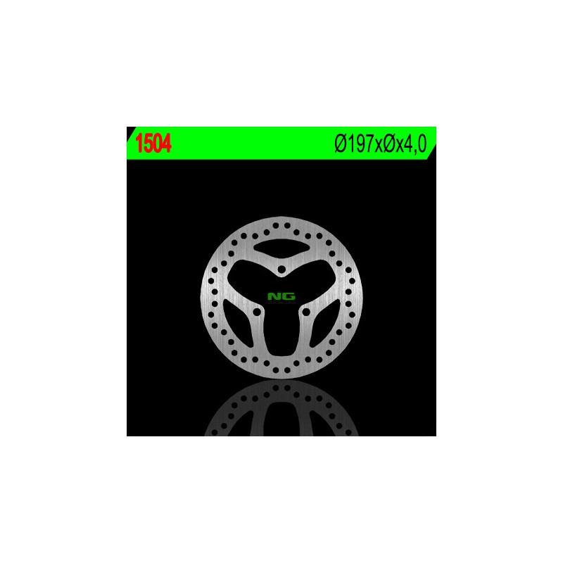 Tarcza hamulcowa tył Can-Am 450DS '08-'14 (197X4) (3X10,5mm)