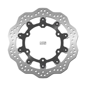 Tarcza hamulcowa przód Hyosung Aquila 650 '04-'05 (298x130x4mm) (6x10,25mm) Wave Pływająca