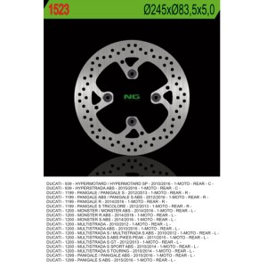 Tarcza hamulcowa tył Ducati Multistrada 1200 10-16, Monster 1200 14-16, Hypermotard