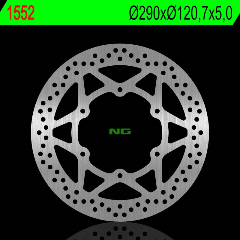 Tarcza hamulcowa przód Suzuki GW 250 Inazuma 12-17 (290x120,7x5,0mm) (6x8,5mm)