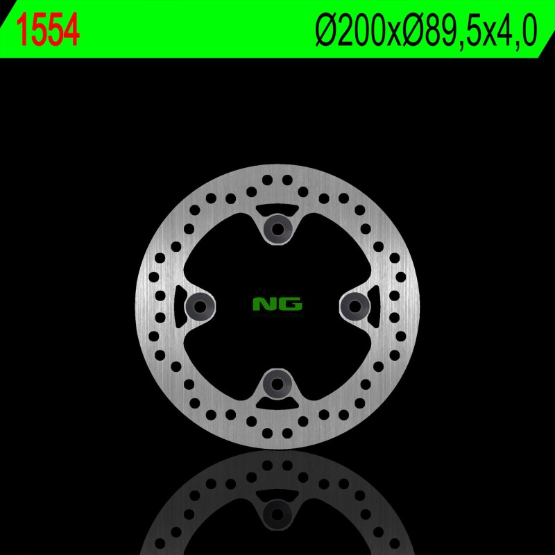 Tarcza hamulcowa przód Suzuki LT-A 700/750 King Quad 05-08 - 200x89,5x4,0mm (4x10,5mm)