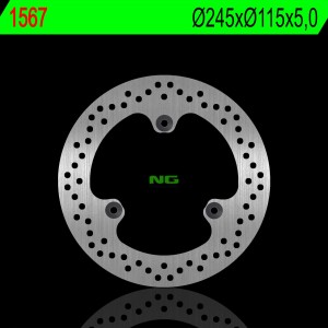 Tarcza hamulcowa tył Yamaha X-MAX 125 10-17, X-MAX 250 10-13 (245X115X5,0MM)