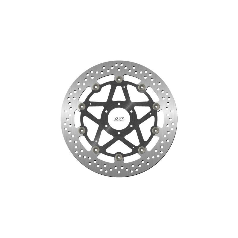 Tarcza hamulcowa przód Ducati Monster 696 '08-14, ST3/ST4 '03-07 (320x64x5mm) (6x8,5mm) pływająca (środek aluminiowy)