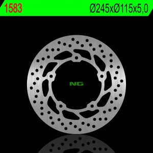 Tarcza hamulcowa tył Yamaha XJ6 09-17 - 245x115x5,0mm (5x8,5mm)