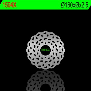 Tarcza hamulcowa tył Beta Evo 125/200/250/300 09-18 (160x2,5mm) (4x6,0mm) Wave