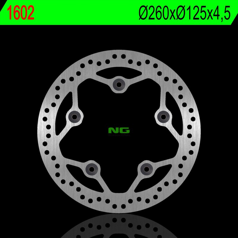 Tarcza hamulcowa przód/tył Kymco People 125 16-17, 300 16-17 (260x125x4,5mm) (5x8,5mm)