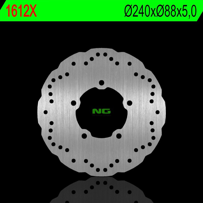 Tarcza hamulcowa tył Kymco Downtown 125 09-16, 300 16-18, 350 09-16, Super Dink 125/300 09-16, X-Town 125/300 (240x88x5,0mm)