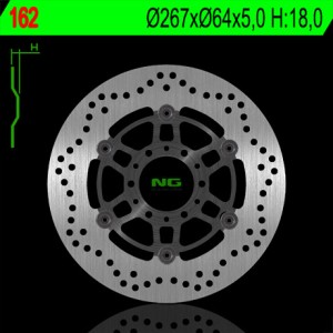 Tarcza hamulcowa przód Yamaha SR 250 Classic XV 250 Virago
