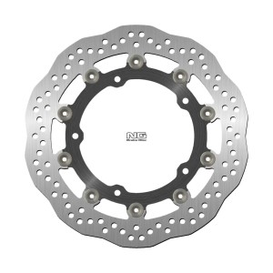 Tarcza hamulcowa przód Kawasaki Z 650 '17-'25, Z 900 '16-'20 - 300x142,2x5,0mm (5x10,5mm)