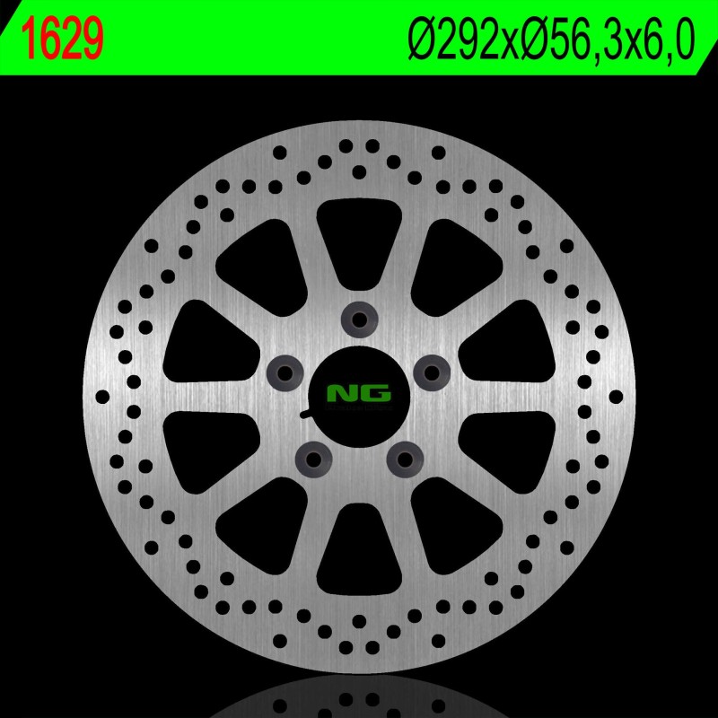 Tarcza hamulcowa tył Harley Davidson Dyna/Softail 02-18 (292x56,3x6,0mm)