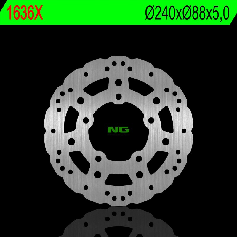 Tarcza hamulcowa tył KYMCO SUPER DINK/DOWNTOWN 125/300/350 KAWASAKI URBAN 125/300 17-18