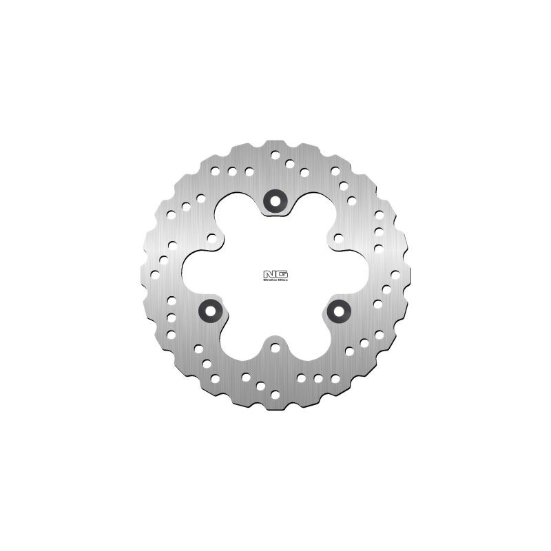 Tarcza hamulcowa tył Kawasaki 250 Ninja '13-18 (220x100x5mm) (3x10,5mm) Wave