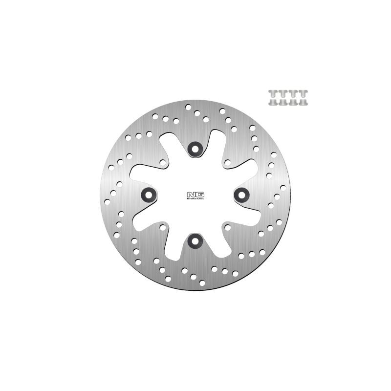 Tarcza hamulcowa tył Kawasaki Versys 650 '15-16 - 250x100x4,5mm (4x10,5mm)