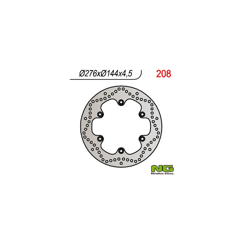 Tarcza hamulcowa przód Honda XL 600V (87-95) Transalp, Daelim VL 125 Daystar '00-'12