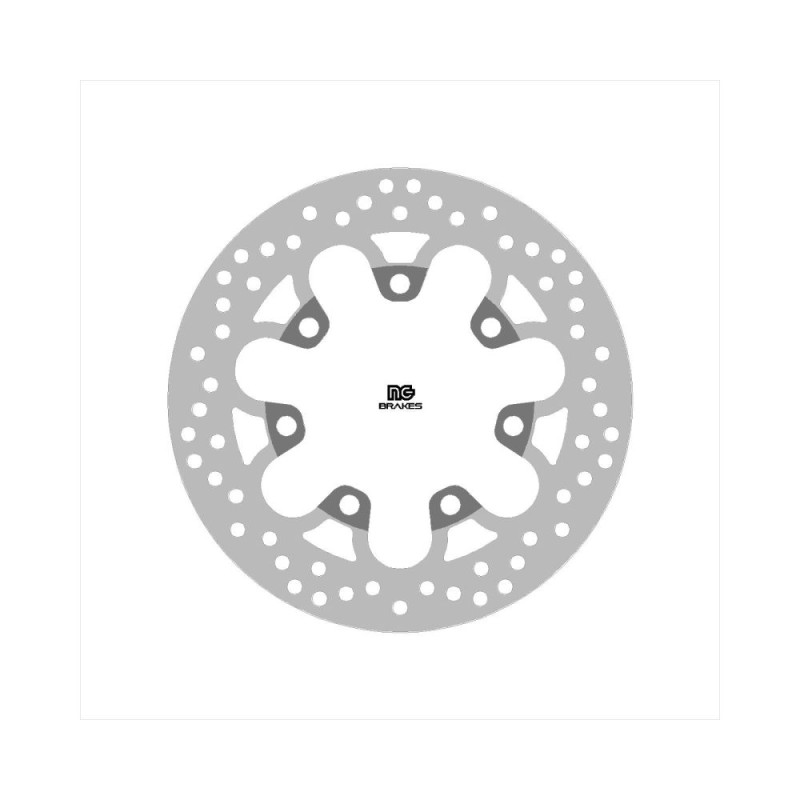 Tarcza hamulcowa tył Piaggio Beverly 300/400 '21-'23 (240x102x5mm) (7x10,25mm)