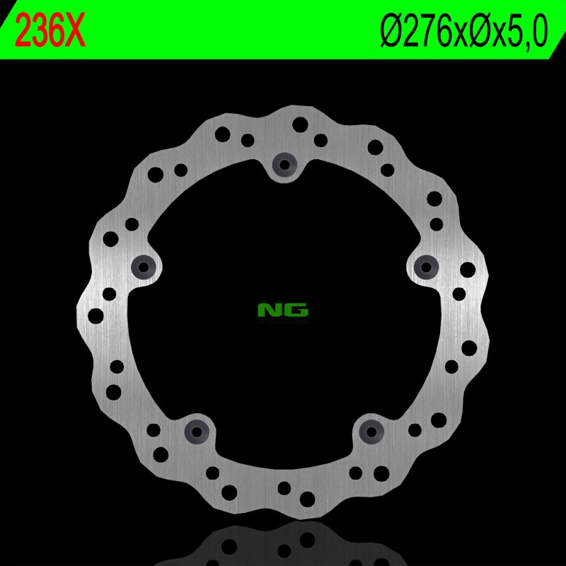 Tarcza hamulcowa tył BMW R 850/1100/1150/1200 (276X-X5) Wave