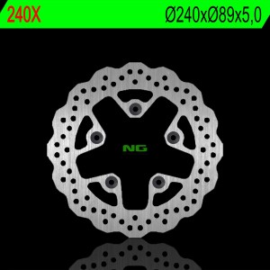 Tarcza hamulcowa tył Suzuki GSXR1300 99-07, GSXF, GSF 600/650/1200, SV 650 99-02, Kymco 125/200/300 08-17