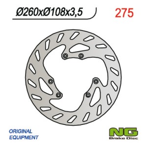 Tarcza hamulcowa przód Peugeot XPS 50 SM 260x108x3,5