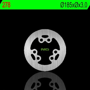 Tarcza hamulcowa przód Sherco Trial 125/250 00-01, Enduro 200 00-01 (185mmx3,0mm)