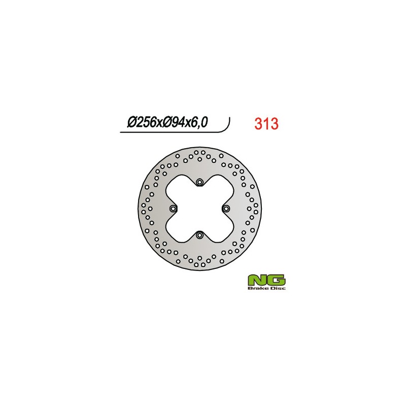 Tarcza hamulcowa tył Honda VFR 750 90-97, VFR 800 98-02 (256x94x6)