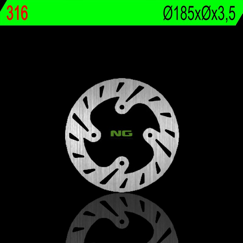 NG TARCZA HAMULCOWA PRZÓD BETA REV REV3 125/200/250 99-02 (185X3,5MM)