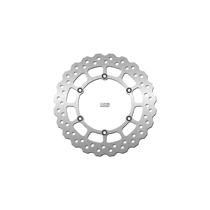 Tarcza hamulcowa przód Yamaha WR/YZ125/250 '92-00, WR/YZ400 '98-00 (245x118x3mm) (6x6,5mm) Wave