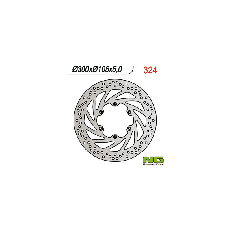 Tarcza hamulcowa przód Aprilia / BMW F 650 / F700 GS`12-16 / F800 GS`06-16