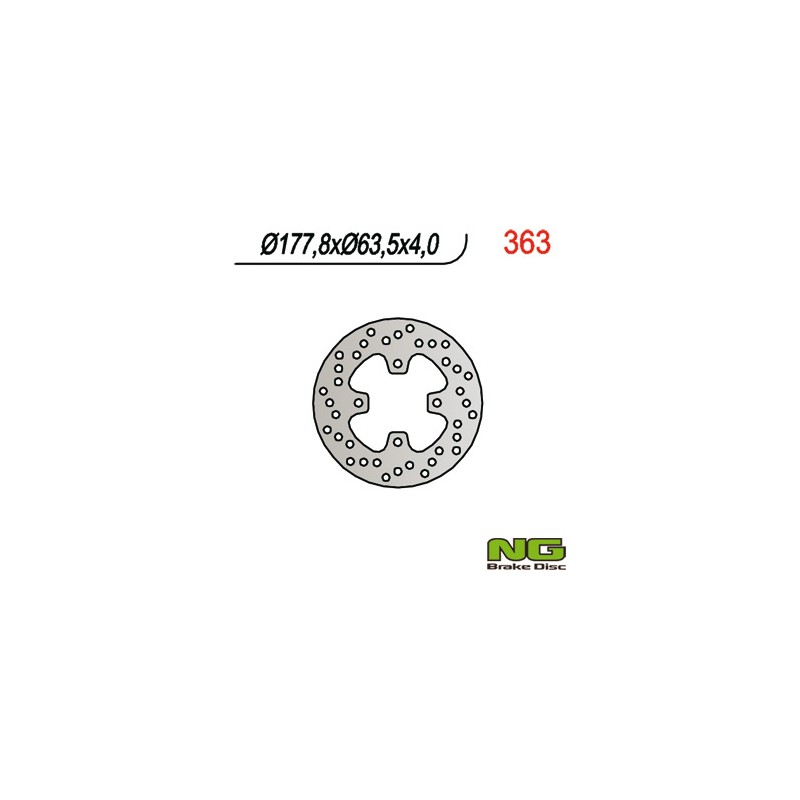 Tarcza hamulcowa przód Polaris Predator 500 (178x63x4) - najlepsza jakość w atrakcyjnej cenie