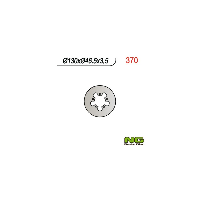 Tarcza hamulcowa tył Gas Gas TXT 125-321 (130x46x3,5) - najlepsza jakość