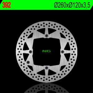 Tarcza hamulcowa przód do BETA RR \'05-\'11, HUSQVARNA TE/TC/WR/CR (260x120x3,5)