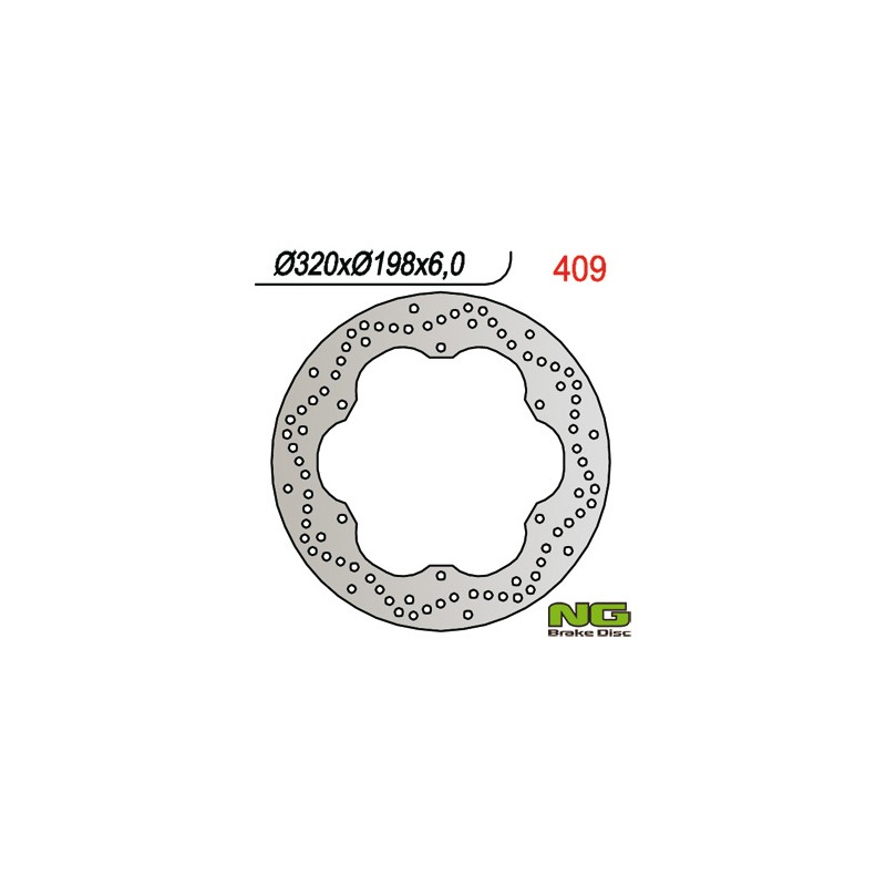 Tarcza hamulcowa przód i tył Yamaha XJ 600 92-97, XVZ 1300 96-07, XJ 600 Diversion '92-'97