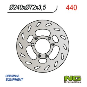 NG TARCZA HAMULCOWA PRZÓD BETA 50 (240x72x3,5) - najlepsza jakość, szybka dostawa!