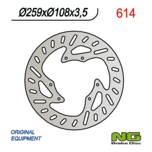 Tarcza hamulcowa przód Yamaha / MBK 50-125 Supermoto (260x108x3,5)