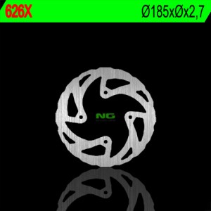 Tarcza hamulcowa przód Beta 125/200/250/270/300 Trial (185x2,7mm)(4x10,0mm) Wave