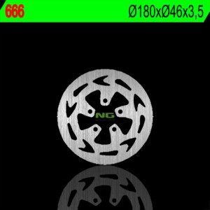 Tarcza hamulcowa przód Gas Gas 50 EC/TXT (180x46x3,5) (5x6,5mm)