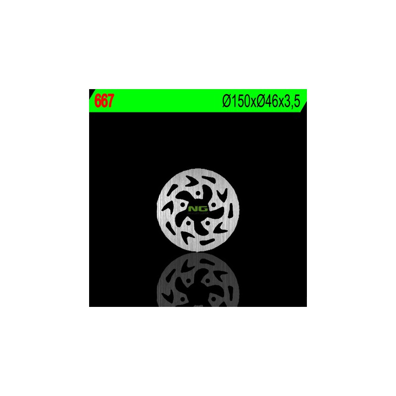 Tarcza hamulcowa tył do Gas Gas 50 EC/TXT (150x46x3,5)