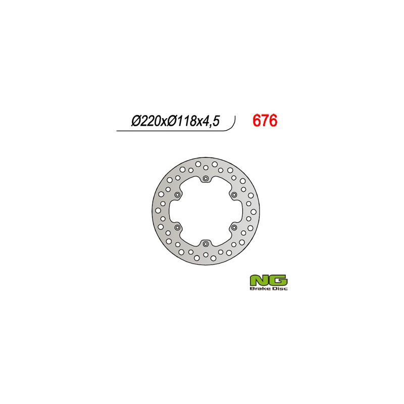Tarcza hamulcowa tył Suzuki RM 125/250 (88-98), DRZ 400 - Sklep Moto